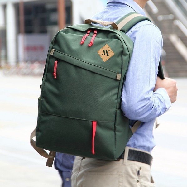 Zelený batoh s USB portem My Valice FREEDOM Smart Bag-image-1