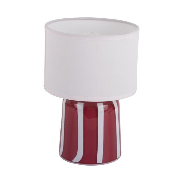 Červená kovová LED stolní lampa (výška 20 cm) Verano LED – Leitmotiv