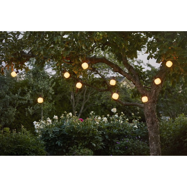 Černý venkovní světelný LED řetěz Star Trading Circus Maxi, délka 5 m-image-1