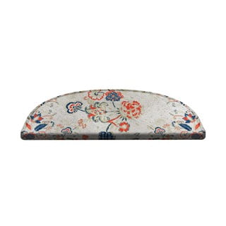 Nášlapy na schody v sadě 16 ks 65x20 cm Floral Path - Vitaus