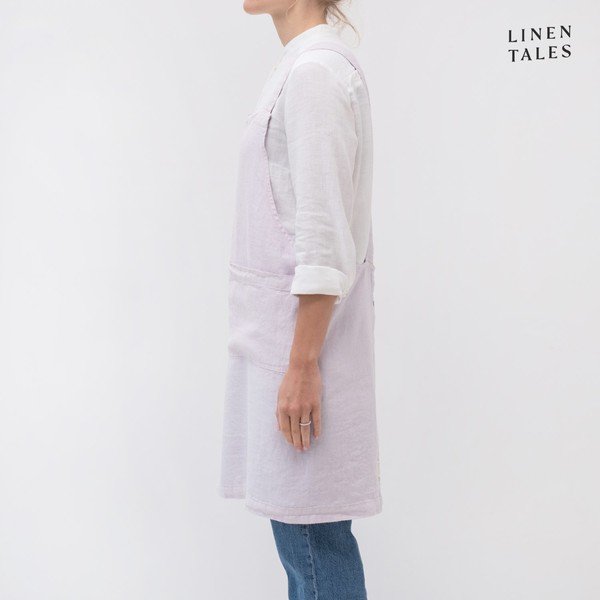 Lněná zástěra Crossback – Linen Tales-image-1