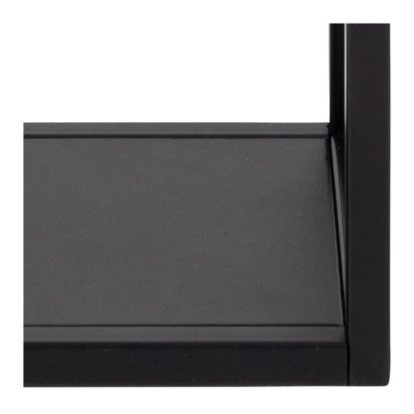 Černá kovová police Geelong - Actona-image-4