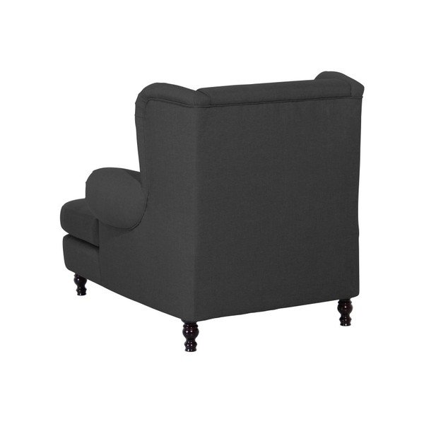 Černé křeslo ušák Max Winzer Mareille Black-image-1