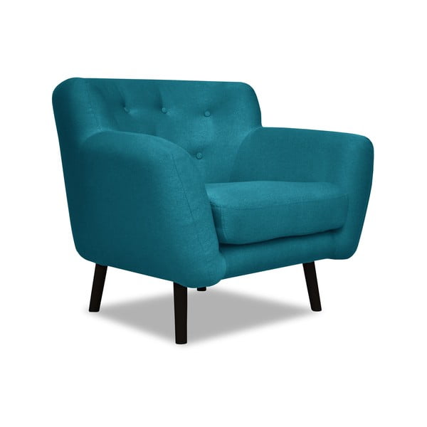 Tyrkysové křeslo Cosmopolitan design Hampstead-image-2