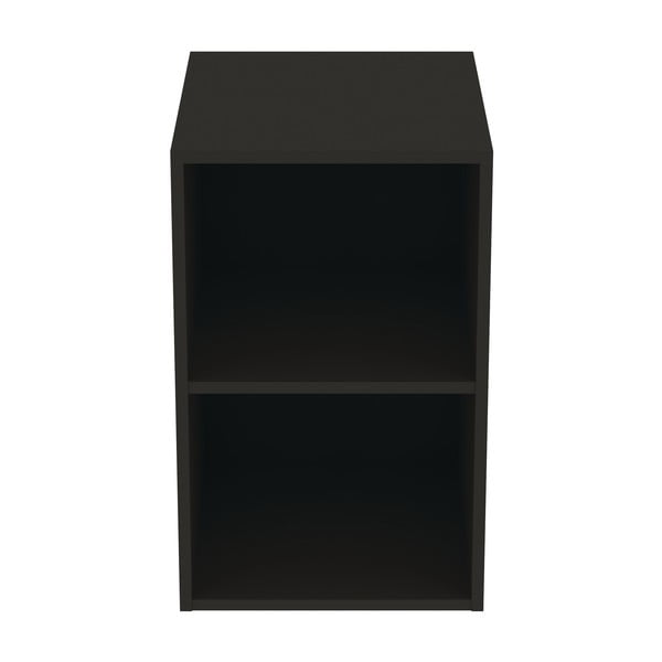 Antracitová nízká závěsná koupelnová skříňka 40x63 cm i.Life B – Ideal Standard