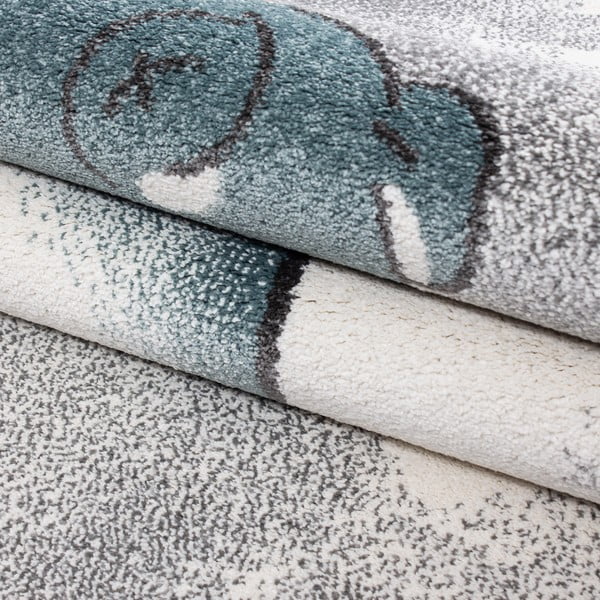 Modro-šedý dětský koberec 140x200 cm Kids – Ayyildiz Carpets-image-2