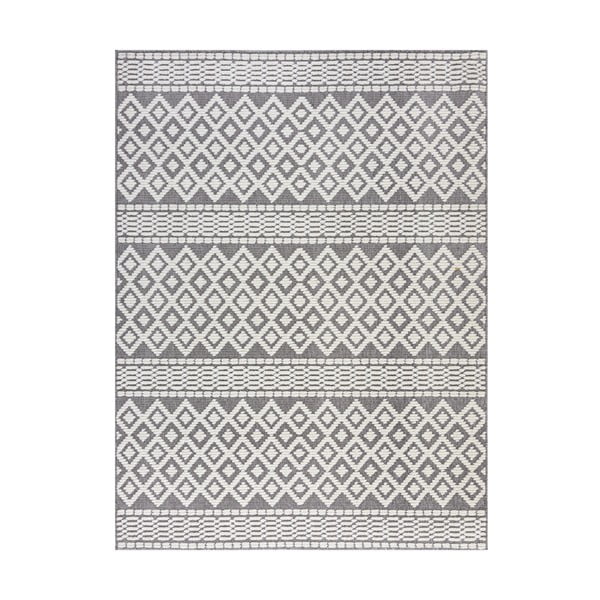 Šedý pratelný koberec z žinylky 160x240 cm Jhansi – Flair Rugs