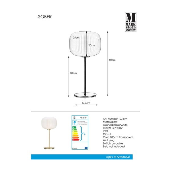 Stolní lampa Markslöjd Sober-image-3