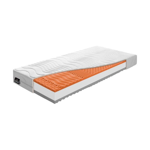 Tvrdá/středně tvrdá pěnová oboustranná matrace 90x200 cm Dreamy Balance – BENAB-image-2