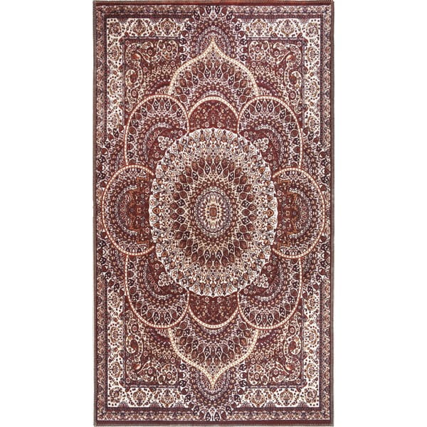 Červený pratelný koberec 150x80 cm - Vitaus