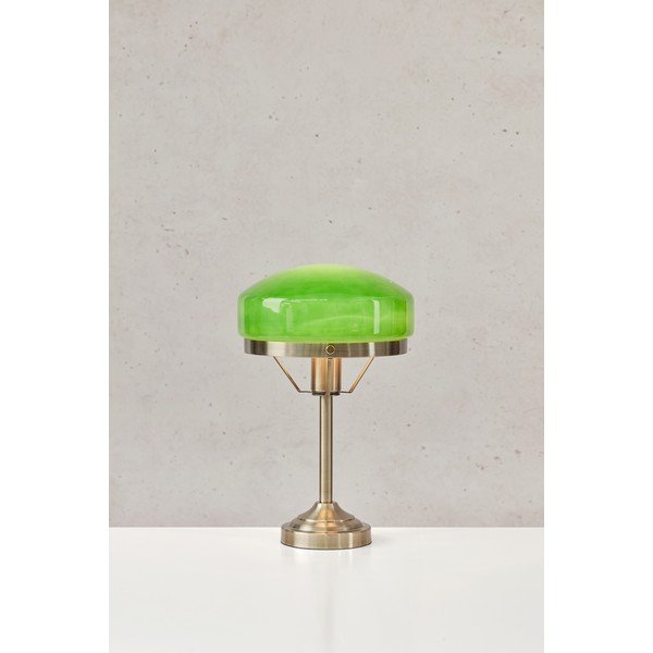 Zelená/v mosazné barvě stolní lampa (výška 39 cm) Aurelia – Markslöjd-image-4