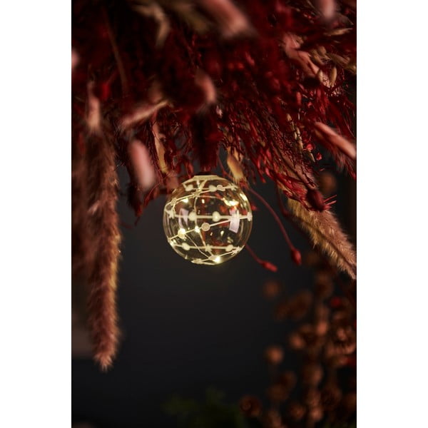 Závěsná vánoční světelná dekorace ø 8 cm Sweet Christmas – Sirius-image-1