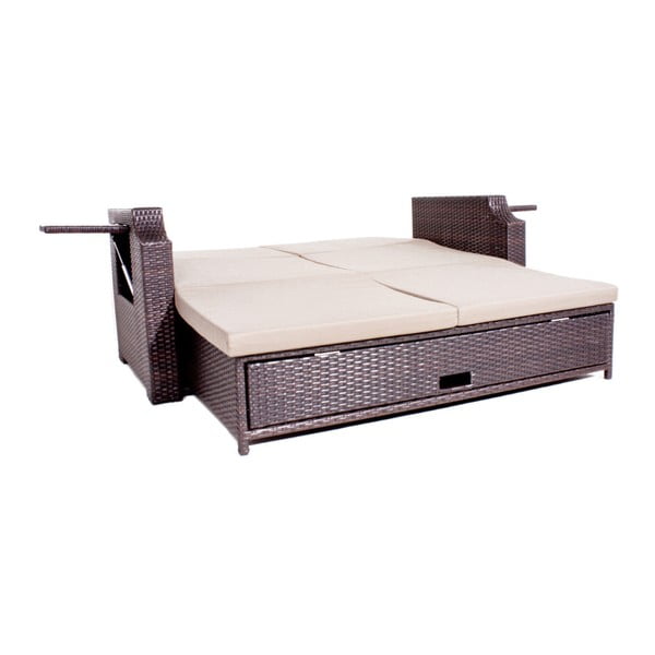 Zahradní rozkládací lavice s úložným prostorem ADDU Monaco-image-3