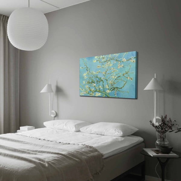 Nástěnná reprodukce na plátně Vincent Van Gogh Almond Blossom, 100 x 70 cm-image-1