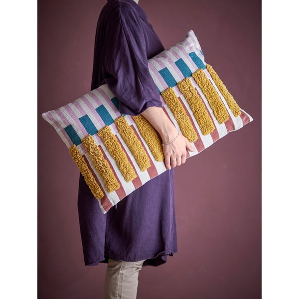 Bavlněný dekorační polštář 40x60 cm Lane – Bloomingville-image-4