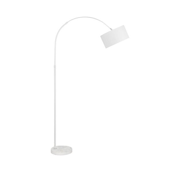 Bílá kamenná stojací lampa (výška 180 cm) Sama – Nova Luce