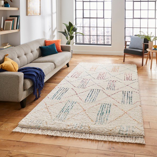 Béžový koberec 290x200 cm Boho - Think Rugs-image-1