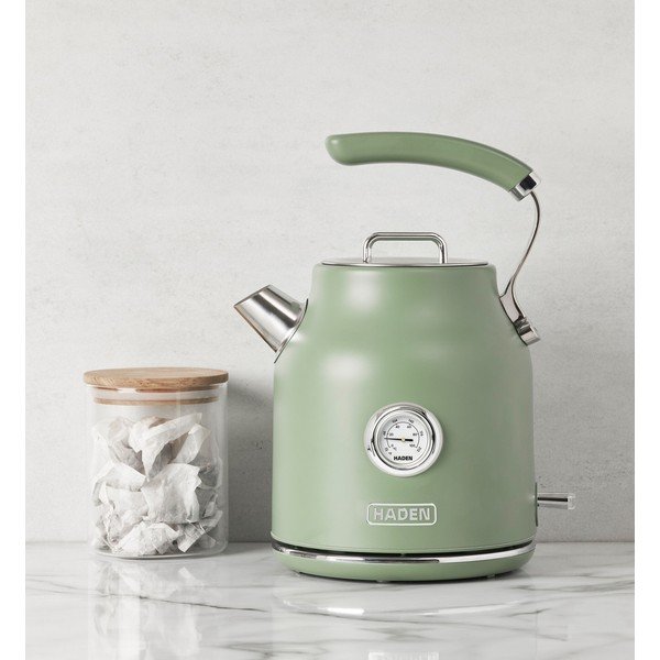 Zelená rychlovarná konvice z nerezové oceli 1,7 l Dorset – Haden-image-2