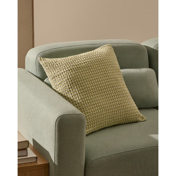 Bavlněný povlak na polštář 50x50 cm Lunira – Kave Home-image-1