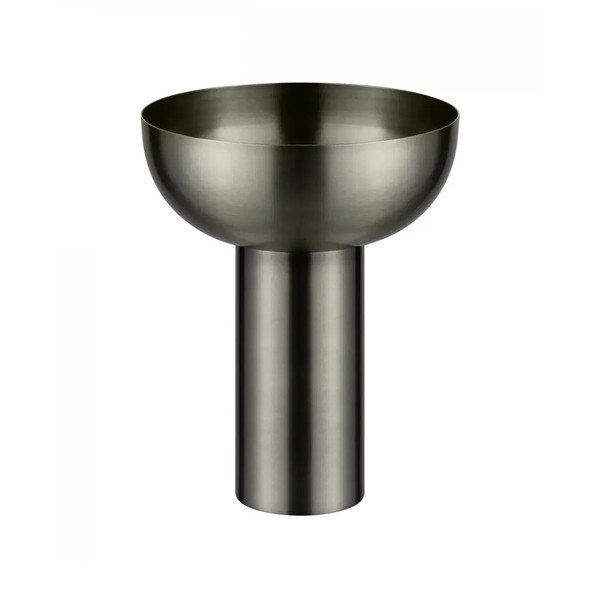 Šedá nerezová váza (výška 21 cm) Miyabi – Blomus