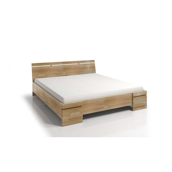 Dvoulůžková postel z bukového dřeva s úložným prostorem SKANDICA Sparta Maxi, 140 x 200 cm-image-2
