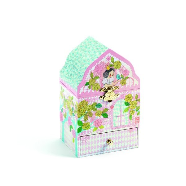 Dřevěná hrací skříňka Djeco Princess-image-1