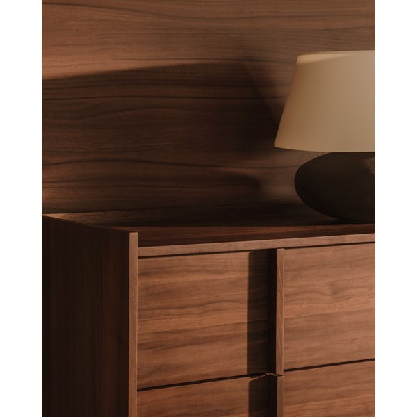 Hnědá komoda v dekoru ořechu 100x78x50 cm Onix – Kave Home-image-2