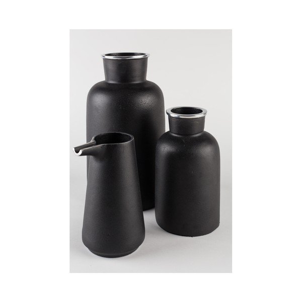 Černá hliníková váza zuiver Farma, výška 29 cm-image-4