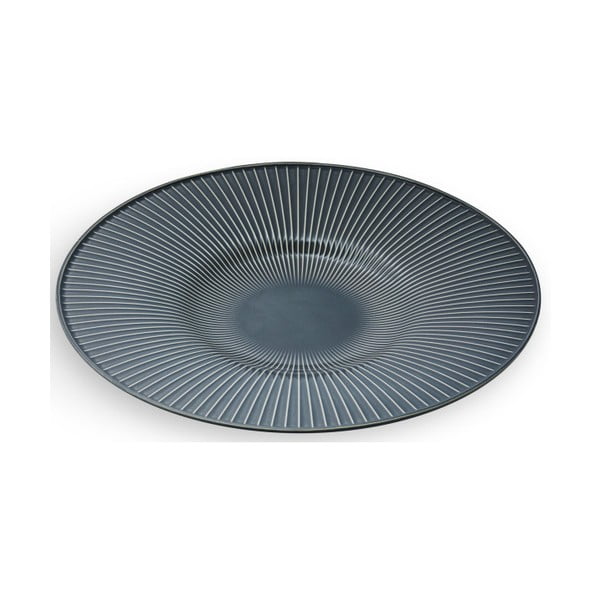 Antracitový porcelánový talíř Kähler Design Hammershoi Dish, ⌀ 40 cm