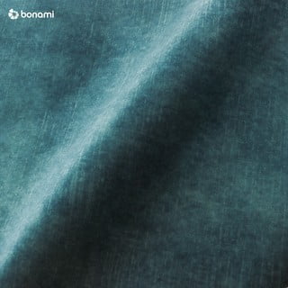 Tmavě modrá sametová podnožka Adagio - Scandic