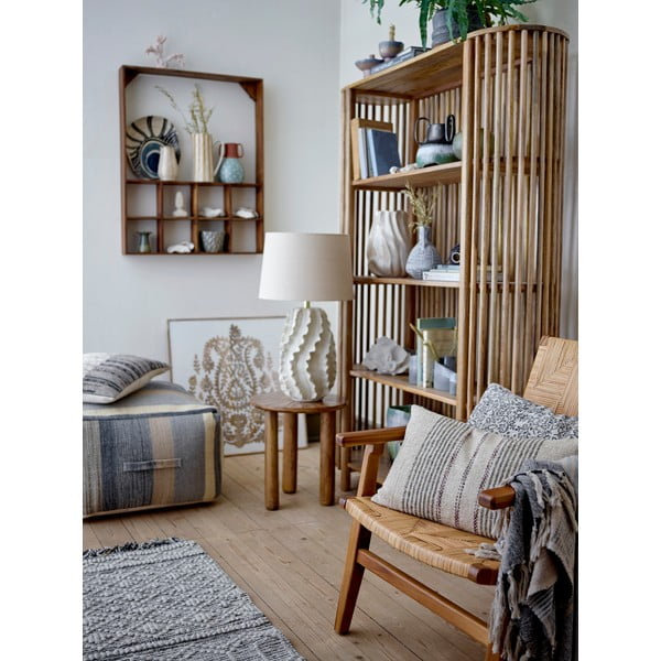 Kulatý odkládací stolek z mangového dřeva ø 40 cm Stella – Bloomingville-image-1