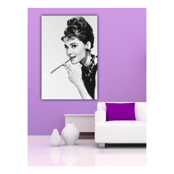 Obraz Audrey Hepburn I, 60x40 cm