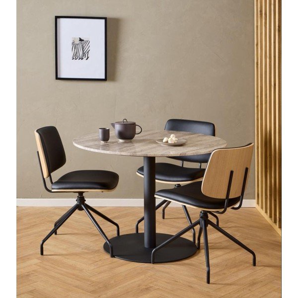 Černá jídelní židle Owen – Actona-image-1