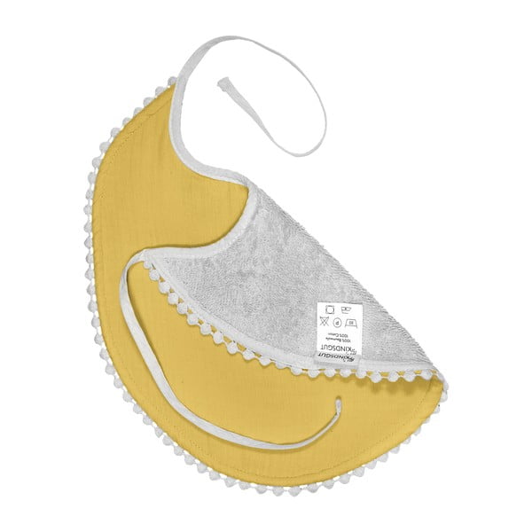 Žlutý mušelínový bryndák Kindsgut London-image-3