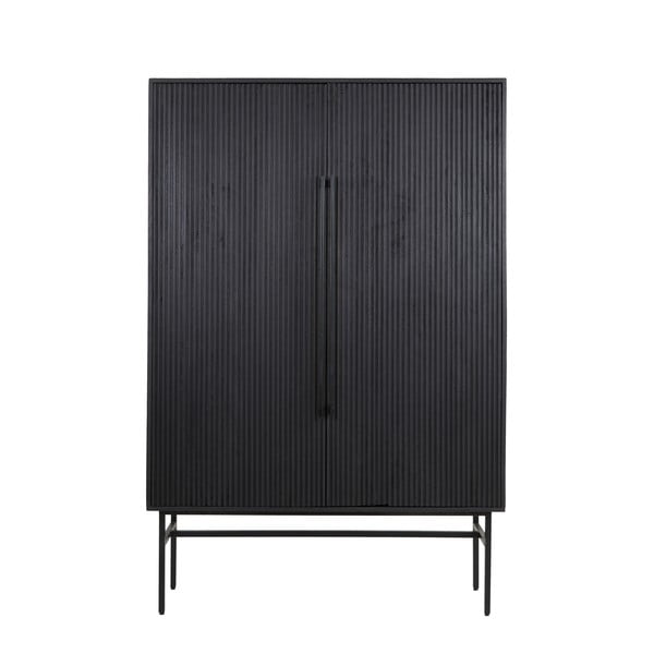 Černá skříňka z mangového dřeva 120x180 cm Abage – Light & Living