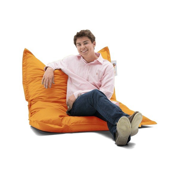 Oranžový zahradní sedací vak Mattress – Floriane Garden-image-1