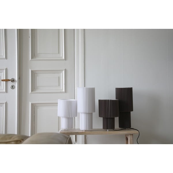 Šedá stolní lampa s textilním stínidlem (výška 45 cm) Catis – Markslöjd-image-4