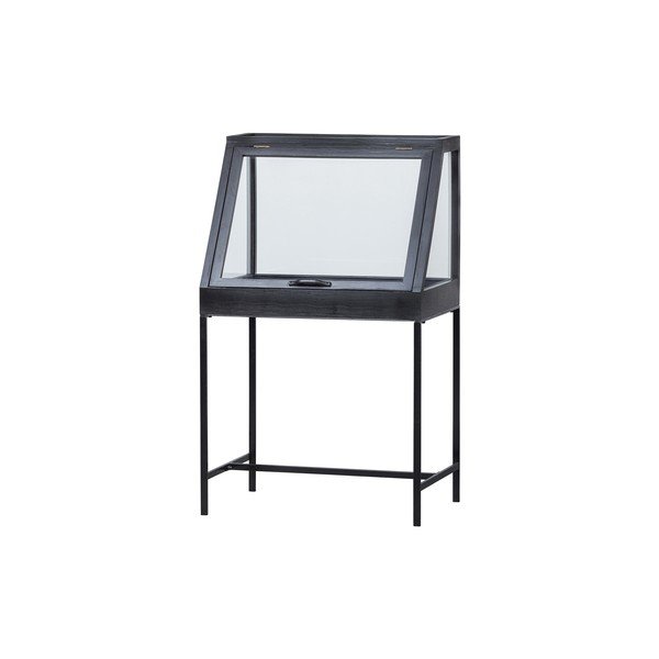 Černá vitrína 65x109 cm Dido – WOOOD-image-3