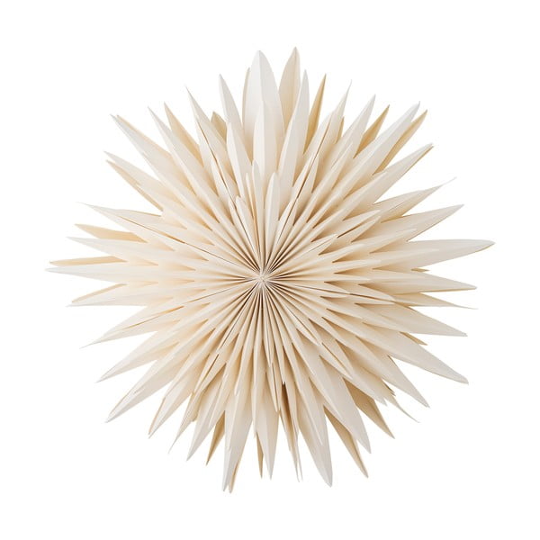 Bílá závěsná světelná dekorace ø 50 cm Elijas – Bloomingville