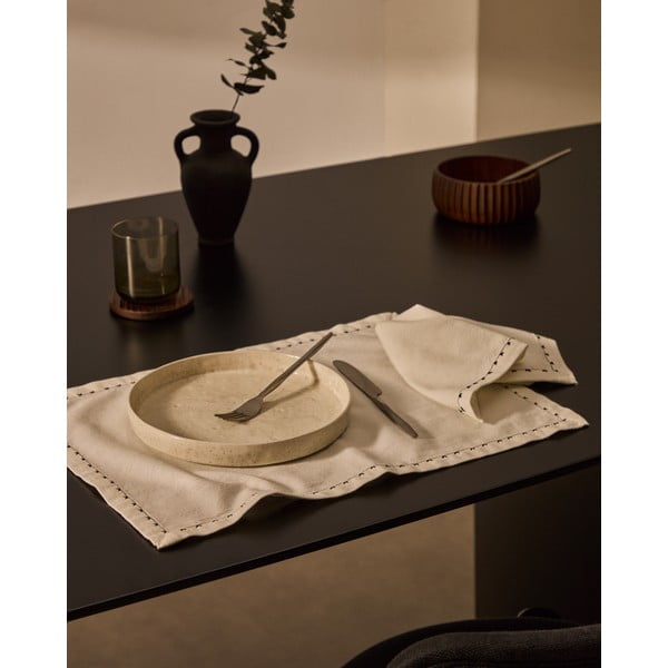 Textilní ubrousky v sadě 2 ks 35x35 cm Olim – Kave Home-image-3