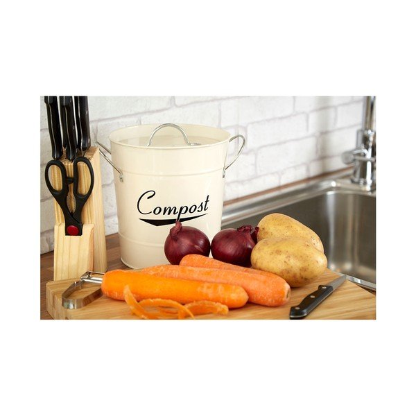 Bílý komposter 3 l Coronet – Premier Housewares-image-1