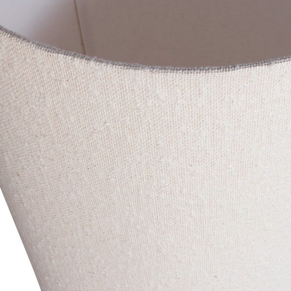 Béžová stojací lampa s textilním stínidlem (výška 187 cm) Loft – WOOOD-image-3