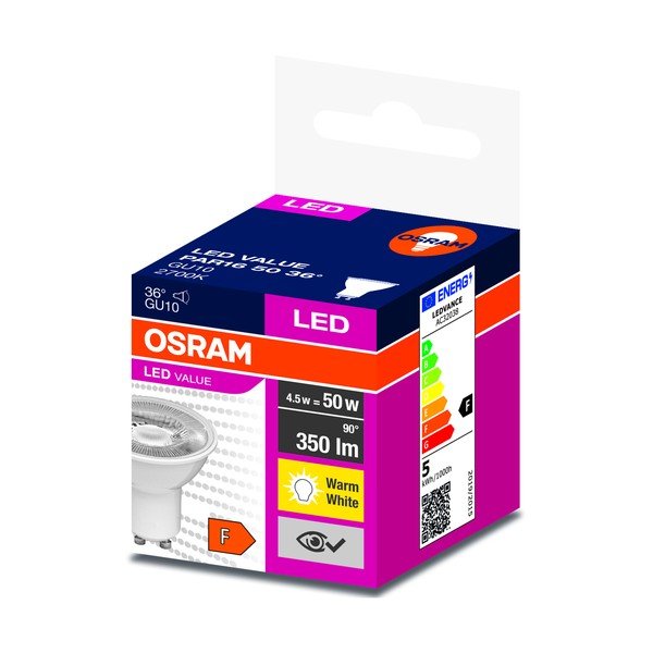 Teplá LED žárovka GU10, 5 W – Candellux Lighting-image-2