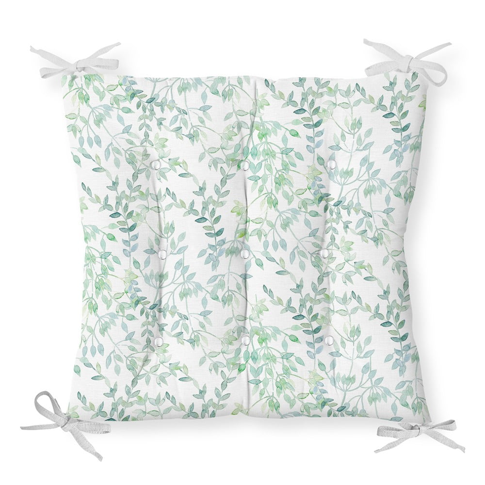 Podsedák s příměsí bavlny Minimalist Cushion Covers Delicate Greens, 40 x 40 cm