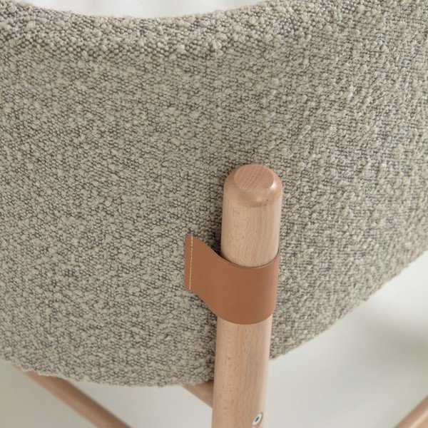 Šedá dětská postýlka Kave Home Adara-image-2