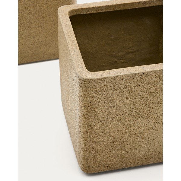 Obaly na květináče v sadě 2 ks z umělého kamene Minoa – Kave Home-image-3