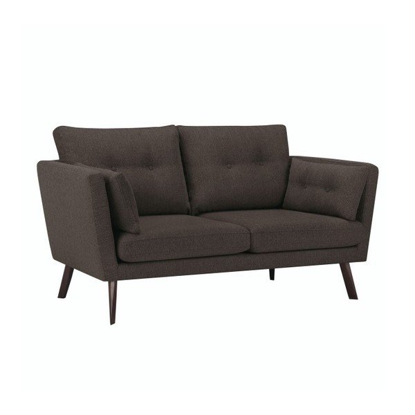 Hnědá 3místná pohovka Mazzini Sofas Elena