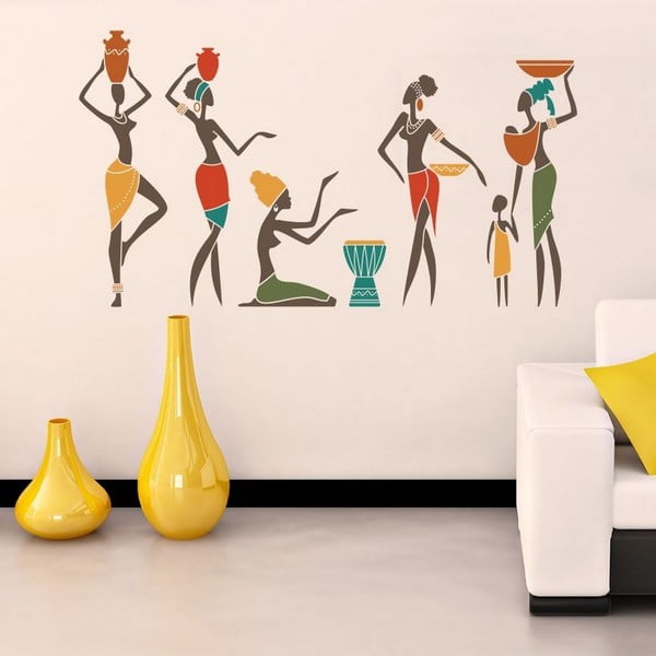 Dekorativní nálepka na stěnu Egyptian Woman