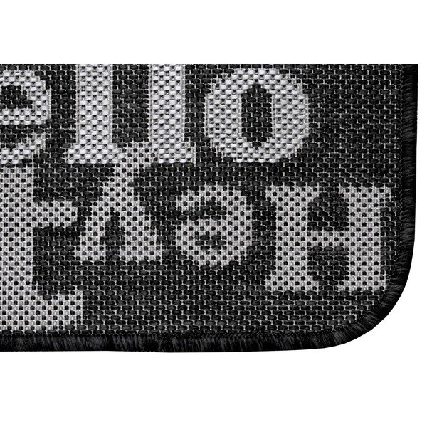 Antracitově šedá rohožka Hanse Home Weave Bonjour, 50 x 80 cm-image-1