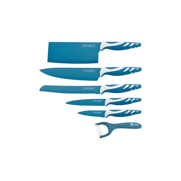 6dílná sada nožů Chef Non-stick Color, modrá